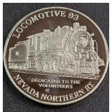 LOCOMOTIVE 93 - 1oz SILVER COIN (882 AG)