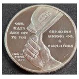 .999 FINE SILVER - ONE TROY OUNCE (890 AF)