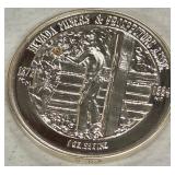 1oz .999 FINE SILVER NEVADA MINERS COIN (440 T)