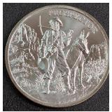 .999 FINE SILVER ONE TROY OUNCE (887 DD)