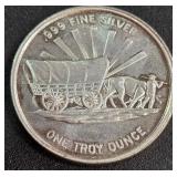 .999 FINE SILVER ONE TROY OUNCE (887 N)