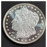 ONE TROY OUNCE .999 FINE SILVER BULLION (872 J)