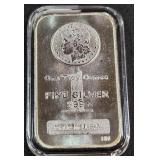 ONE TROY OUNCE - FINE SILVER 999+ (918 G)