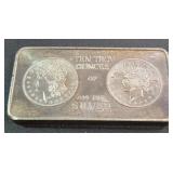 TEN TROY OUNCES OF .999 FINE SILVER BAR (915 A)