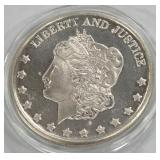 ONE TROY OUNCE .999 FINE SILVER (919 W)