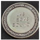 ONE OUNCE .999 FINE SILVER (884 R)