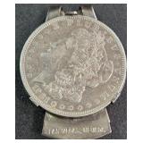 1921 - SILVER MORGAN DOLLAR 'MONEY CLIP' (898 B)