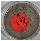 1922 - PEACE SILVER DOLLAR (999 A76)