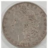 1878 - MORGAN SILVER DOLLAR (999 A20)