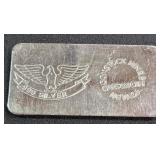 1oz FINE SILVER BAR (907 G)