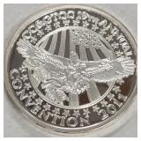 CASINO .999 FINE SILVER ONE TROY OUNCE (440 Q)