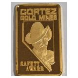 10.6 GRAMS .999 FINE GOLD BAR (809 C)