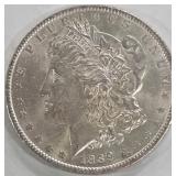 1889 - MORGAN SILVER DOLLAR (999 A12)