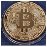 2016 ONE OZ .999 FINE SILVER BITCOIN (840 L)
