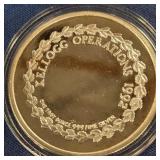 ONE TROY OUNCE .999 FINE SILVER (840 AG)