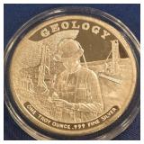 ONE TROY OUNCE .999 FINE SILVER (840 AI)