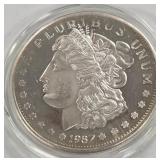 ONE TROY OUNCE .999 SILVER COIN (919 H)