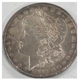 1898 - MORGAN SILVER DOLLAR (999 A19)