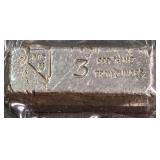 3 TROY OUNCES - .999 FINE SILVER (908)