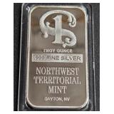 1 TROY OUNCE .999 FINE SILVER (738)