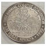 CASINO .999 FINE SILVER ONE TROY OUNCE (440 L)