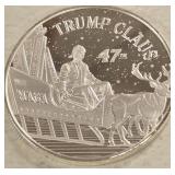 DONALD J. TRUMP 1oz .999 FINE SILVER (986 I)