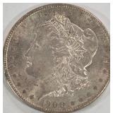 1900 "O" - MORGAN SILVER DOLLAR (999 A55)