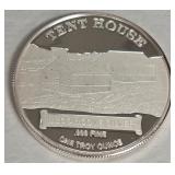 .999 FINE SILV ER ONE TROY OUNCE (995 H)