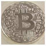 2023 1OZ .999 FINE SILVER CRYPTO BITCOIN (997 P)