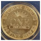 .999 FINE SILVER ONE TROY OUNCE (840 AD)