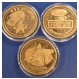 STAR TREK CONVENTION COINS (988 E)