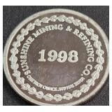.999 FINE SILVER - ONE TROY OUNCE (890 AG)