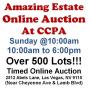 Sunday@10:00am - Jenkins Estate Online Public Auction 3/8