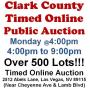 Mon.@4pm - Clark County Timed Online Public Auction 3/9