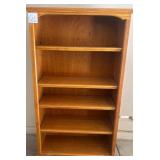 D - FIVE-SHELF BOOKCASE 60X32" (G6)