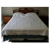 D - CALI-KING BED, MATTRESS SET, NIGHTSTANDS (R16)