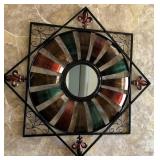 D - ONE PIECE OF WALL DECOR 29"SQ (D19)