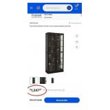 D - CURIO DISPLAY CSBINET (NO CONTENTS) (D35)