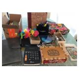 D - KEEPSAKE BOXES, CALCULATOR, COLLECTIBLES (K50)