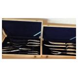 D - TWO CARVING SETS (K36)