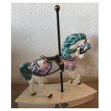 D - LTD ED CAROUSEL HORSE FIGURINE (K35)