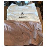 D - GUCCI & LV DUST COVERS (K12?)