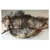 D - VINTAGE DRIFTOOD WALL ART SCULPTURE (K63)