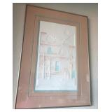 D - SOUTHWESTERN-STYLE FRAMED ART 28X20" (K65)