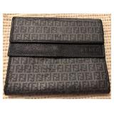 D - FENDI ZUCCA PRINT WALLET (M96)
