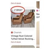 D - PAIR OF MATCHING EASY CHAIRS (R6)