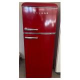D - GALANZ RED REFRIGERATOR/ FREEZER (G33)