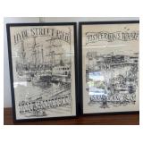 D - TWO SAN FRANCISCO PRINTS FRAMED (G30)