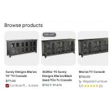 D - SIDEBOARD / BUFFET 67"L (K70)