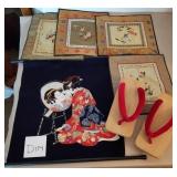 D - LOT OF VINTAGE JAPANESE COLLECTIBLES (D114)